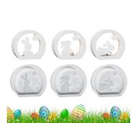 Silicone for Easter Rabbits | 3 Pieces Craft Tools with Easy Detachment | Silicone Resin Mould for Holiday Decoration, Home Art Projects for Family and Beginners