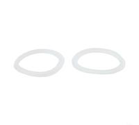 Silicone For Ring Gasket Replacement Set 2pcs for Sink Basin Drain Assemblies to Reinforce Seal Against Leakage (41.5 * 33mm)