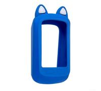 Silicone for Sleeve for G for Gps for Speedometer Anticollision Dropproof Waterresistant Material Soft Flexible Cover Computer Protective Road (Blue)