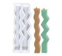 Silicone For The | Reusable Column Shape Long Waves | Silicone Soap with Easy Demoulding | For Fragrances, Crafts, Home Decoration, Resin Casting