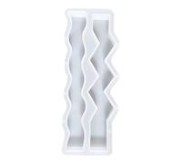 Silicone For The | Reusable Long Waves Column Shape - Soap Mould with Easy Release | For Scented Soap Home Decoration Resin Casting and Holiday