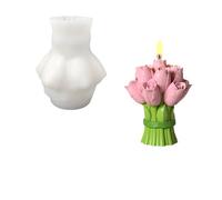 Silicone for Tulips Bouquet Sturdy Materials Ideal for Craft Enthusiasts Holiday Decoration