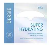 Silicone Forehead Wrinkle Patches: Reusable Silicone Wrinkle Pads - Overnight Use for Best Results - 3 Patches