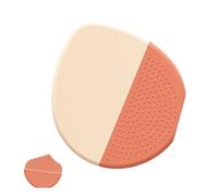 Silicone Foundation Brush 8x9x1.5cm | Flat Silicone Face Makeup Applicator with Uniform Blending, Professional Application, Beginners, Artists, Blending Brush