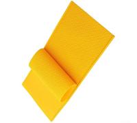 Silicone Foundation for MOLD Set For Beekeepers DIY for HONEYCOMB Wax Sheets Flexible Food-Grade Silicone 44 x 28 cm 2 Pieces Lightweight Multiple Color Options Fits Standard Hive (Yellow)
