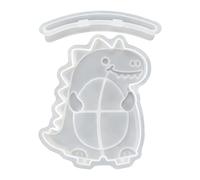Silicone Frame Mold - Cute Dinosaur Photo Frame Mould, Reusable Craft Decoration | Creative Art Tool Resin Plaster for Holiday, Birthday Party, Affi