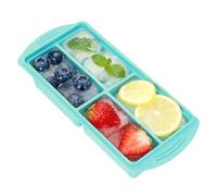 Silicone Freezing Molds - Large Food Containers | Freezer Tray for Soup Cubes with Lid for Sauce, Broth, Leftovers, Meal Prep, Home, Kitchen, Appa