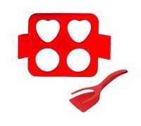 Silicone Fried Egg Rice Cooker Ring Griddle Egg Ring Mold Tray Non Stick Egg Mold Round Heart Pancake Mold