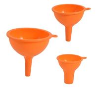 Silicone Funnel Collapsible Three Piece Set 3pcs for Liquid Transfer