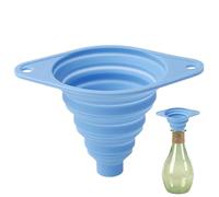 Silicone Funnel - Foldable Kitchen Gadget for Easy Bottle Filling, Canning, Food Transfer with Heat Resistant Design, Cooking Funnel for Oil, Water, Powder, and Liquid Use