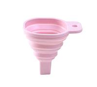 Silicone Funnel Foldable Novelty Funnels Long Telescopic for Home Liquid Dispensation Kitchen Gadgets Pink