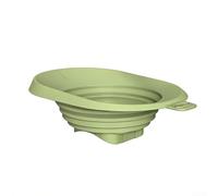 Silicone Funnel Leak Proof Deflector for Machine, Anti-Spill Guide for Smoothies and Protein Shakes, Dishwasher Safe, Green(Green)