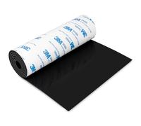 Non Slip Furniture Pads, 5 x 40 inch Silicone Anti Skid Pads Non Slip Self Adhesive Cuttable Furniture Pads for Protecting Hardwood Floors Chair Wall Protector - Black