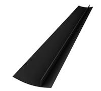Silicone Gap Sealing Strip for High Temperatures in The Kitchen Waterproof Anti-fouling Sealing Spaces Durable Soft Covers(4pcs Black)