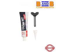 SILICONE GASKET SEALANT ELRING 006.553 DIRKO HT BLACK 70ml -60C TO 315C A3299