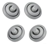 Silicone Gasket Set for WMF Perfect Plus Pressure Cooker - 4 Piece Pressure Indicator Pad Washer Replacement - Sealing Ring for Main Valve Safety