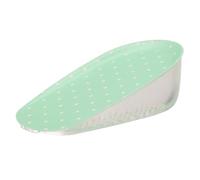 Silicone Gel Adhesive Height Increase Insoles Soft Comfortable Elevator Heel Lift Pads for Men Women Sneakers Shoes Pink Green 1.5cm 2.5cm 3.5cm 1 Pair 2pcs (3.5cm)