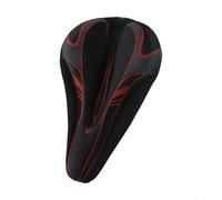 Silicone Gel Bike Seat Cover 29cm Waterproof Dustproof | for premium silicone gel, waterproof dustproof shield, protects from rain dirt, 29cm length, grey red blue