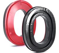 Silicone Gel Earpads - defean Replacement Ear Cushion Compatible with 3M WorkTunes(90541, 90542, 90543, 90544)/Pel-tor Sport(Tactical TAC 100/300/500, 90565, 90566, 97040, 97041, 97042) (Red)