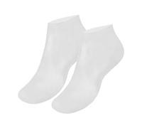 Silicone Gel Moisturizing Socks Aloe Socks Pedicure Socks For Repairing Feet Heel And Softening Rough Skin Running Socks Low Cut (Clear, One Size)