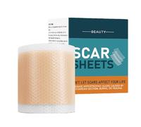 Silicone Gel Sheets for Scars,Versatile Surgical Scars Sheets Scar Tape Roll | Self-Adhesive Silicone Skin Patches Scar Removal Away Strips for Women Men