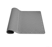 Silicone Glass Top Stove Cover Protector, Silicone Hob Cover Mats For Electric Stoves, 28"x20" Extra Large Stove Mat And Dish Drying Mat, RV Countertop Stove Protector(Gray)