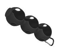 Silicone Golf Ball Case - with Buckle Easy Attachment Protective Silicone - Golf Bag Ball Storage Holder - for Adults Professionals Enthusiasts Beginners Golfers Family