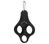 Silicone Golf Ball Holder - Tee Storage Pouch, Portable Bag Clip Organizer | Compact Lightweight Secure Ball Tee Management Attachment for Golf Bag Practice Tournament Play