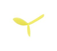 Silicone Grass Bud Bookmark for Readers, Mini Green Sprout Design Novelty Reading Gift for Book Lovers(Yellow)