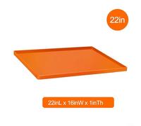 Silicone Griddle Cover - Heavy Duty Waterproof Grill Mat Compatible with for 17/22/28/36 Inch Outdoor BBQ Griddle Rust Protection, Lasting BBQ Griddle Protector and(B)