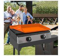 Silicone Griddle Cover Mat for Blackstone: Grill Accessories 22 inch Full Wrap-Around Griddle Flat Top Cover Food-Grade Protection Grill Buddy Mats