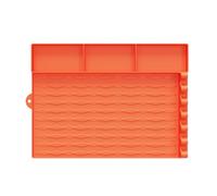 Silicone Griddle Tool Mat for Outdoor Cooking Heats Resistant BBQ Utensils Storage Holder Multipurpose Kitchenwares Pad Silicone Griddle Mat