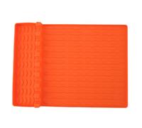 Silicone Griddle Tools Mat Heat Resistant Large Size Non Slip Spatula Holder Organizer for Outdoor Grill Kitchen Countertop BBQ Accessories Food Grade Silicone 15.9x11.8 Inches (Type 1)