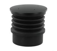 Silicone Grinder Blowing Bin for Mazzer RF64 HC600 Coffee Grinder Single Dose for Hopper with Alloy Lid for Barista Cleaning Tool for for Espresso Grinder Burrs Black Silicone Bellows for Coffee