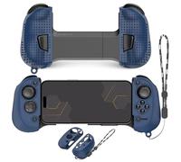 Silicone Grip Case Cover for SCUF Nomad,Controller Grip Protective Cover Compatible with SCUF Nomad Wireless iPhone Mobile Gaming Controller,Handle Protective Case Cover with Lanyard (Deep Blue)