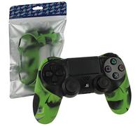 Silicone Grip Cover Skin For Sony PS4 Controllers - Camo Green | ZedLabz