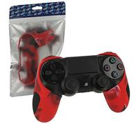 Silicone Grip Cover Skin For Sony PS4 Controllers - Camo Red | ZedLabz