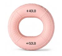 Silicone Grip Strength Trainer Ring - Dual Resistance Hand Exerciser Finger Strengthener with Massage Texture, Portable Forearm Workout Equipment for Stress Relief & Grip Training, Food Grade Silicone