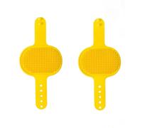 Silicone Grooming Strap Pad for Cats,2-in-1 Adjustable Pet Self Groomer Brush,Adjustable Comb Dry Wet Use for Climbing Frames Table Legs