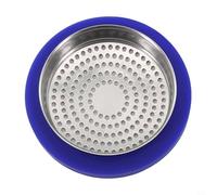 Silicone Group Seal Gasket Head with Coffee Rocket Screen Faema Espresso Machines - 60mm E61 Group Head Replacement Part Compatible Plus Cafelat for Filter (Blue)(NET + Sealing Ring)