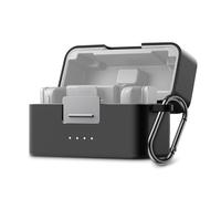 Silicone Guard Case For Mic Charging Boxl For Outdoor Shockproof And With Clip