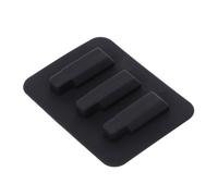 Silicone Guitar Mute Pad, Black, Reduces Volume, Easy to Install, for Acoustic Classical Guitar Practice in Apartments and Evening Sessions