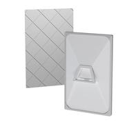 Silicone Hail Protector Cover Signal-Safe Cover for Starlink Mini Dish (Gray)