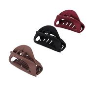 Silicone Hair Claw for Women - Extra-Large Non-Slip Flexible with Strong Grip Ideal Thick & (3-Pack)