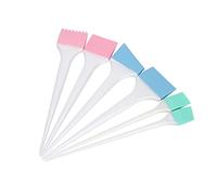 Silicone Hair Dye Brush Set, 6Pcs Hair Color Brush, Various Sizes Hair Coloring Tools for Home Barber Shop Salon Hair Bleach Tinting
