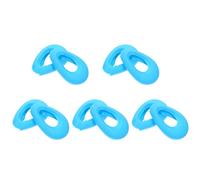Silicone Hair Dye Ear Covers 5 Pairs Reusable Ear Caps