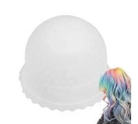 Silicone Hair Highlighting Cap | Soft Hair Dye Cap | Hair Coloring Hat Reusable, Punched Frosting Cap for Hair Coloring, Hair Salon Tools