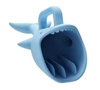 Silicone Hair Rinse Cup, Blue | Playful Bath Pourer, with Molded Handle for Parent Led Washing During Home Care