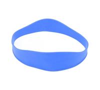 Silicone Haircut Band, Soft Adjustable Hair Cutting Guide Hair Fade Tool for DIY Haircutting Creating Clean Straight Neck Hairline (Blue)