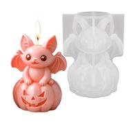 Silicone Halloween Candle Molds DIY Cement Decoration Mould